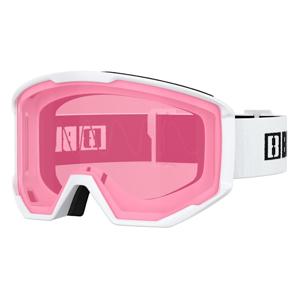 Bliz Spark Skidglasögon Vit,Rosa Pink/CAT1