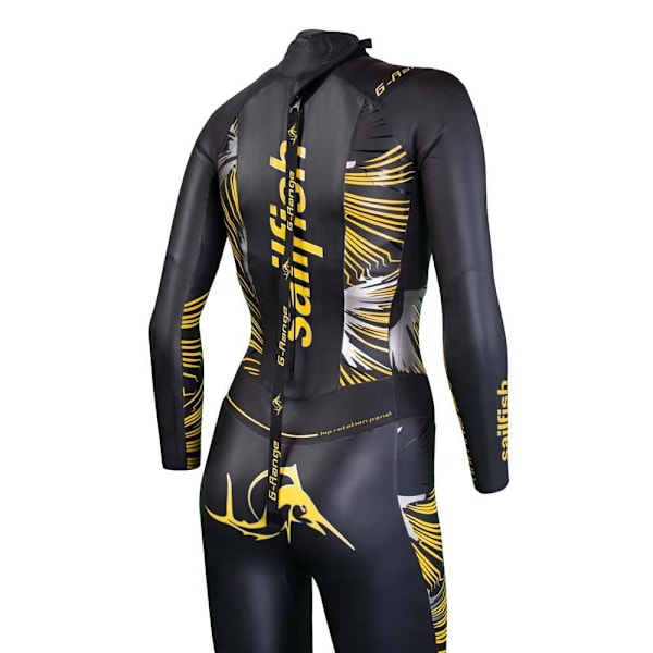 Sailfish Våddragt Kvinde G-range 8 Sort XS