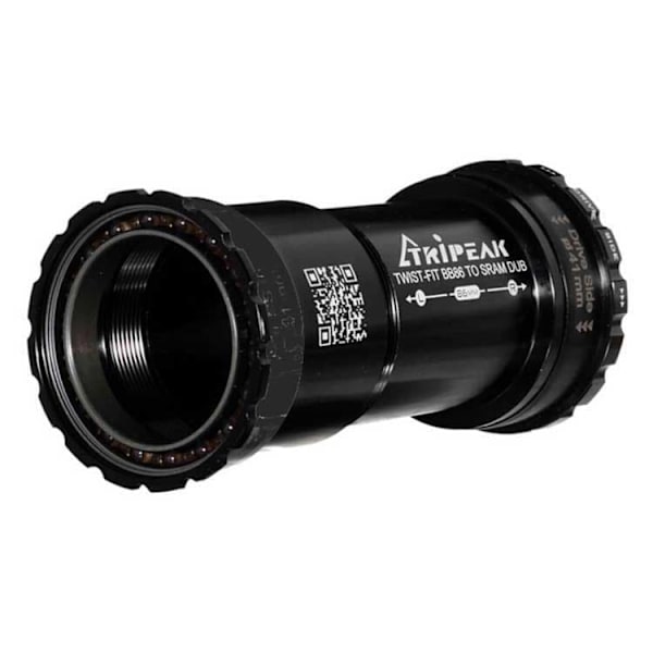 Tripeak Twist Fit Bb86 Sram Dub Steel Vevaxellagerkoppar Silver 86/92 mm