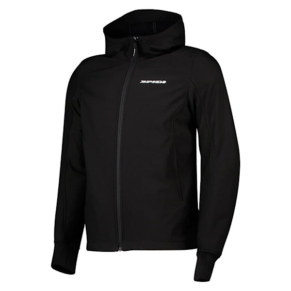 Spidi Armor Evo Sweatshirt Med Lynlås Sort XL Mand