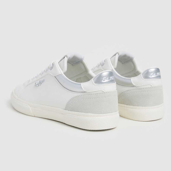 Pepe Jeans Kenton Court Skor Vit EU 40 Kvinna