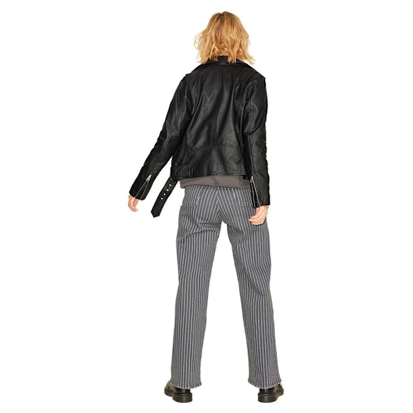 Jack & Jones Läderjacka Calvin Biker Svart XS Kvinna