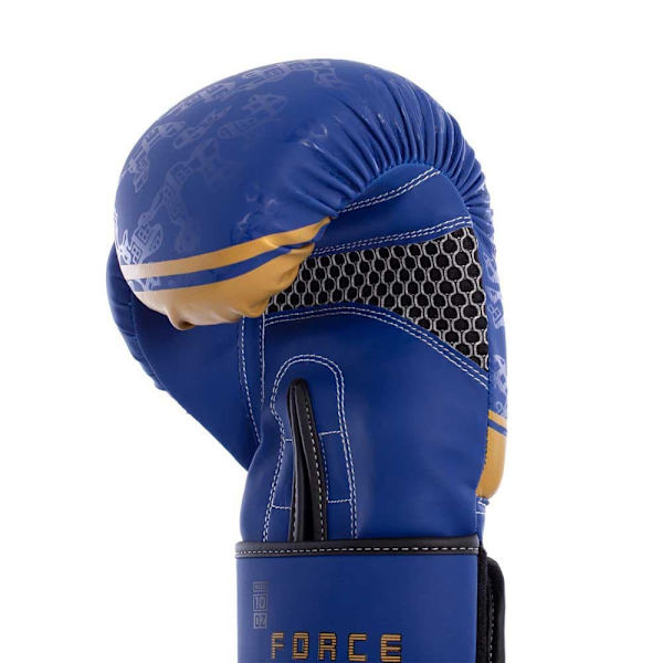 Fullboxing Boxningshandskar I Konstläder Force Blå 14 oz