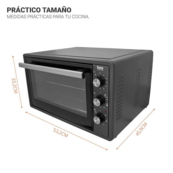Tm Electron Konvektionsgrillovn Tmpho037 37l 1650w Søvfarvet