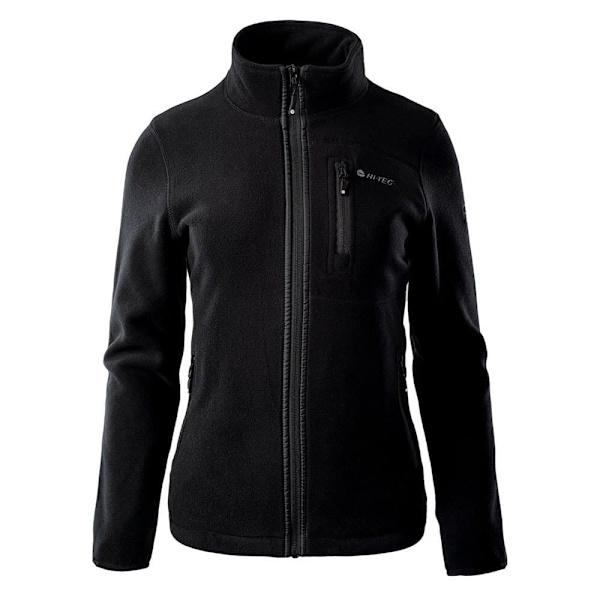 Hi-tec Fleece Med Fuld Lynlås Porto Sort 2XL Kvinde
