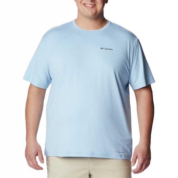 Columbia Kortärmad T-shirt Tech Trail Graphic Blå M Man