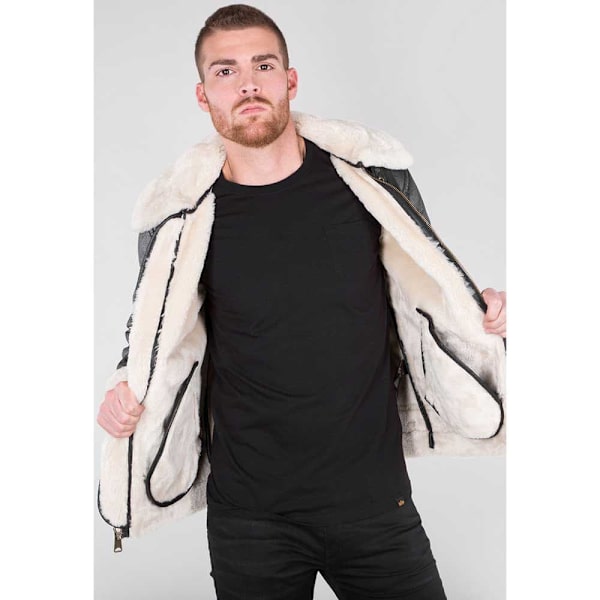 Alpha Industries B3 Fl Jakke Sort S Mand