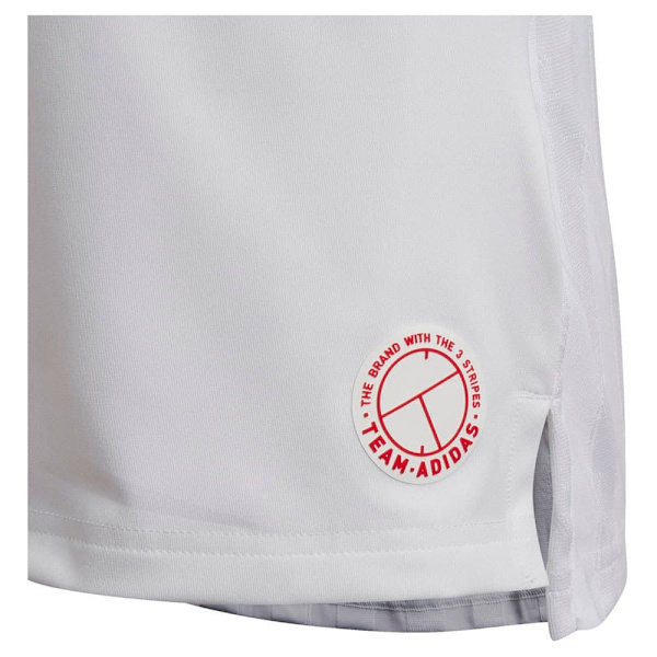 Adidas Ærmeløs T-shirt Q3 Match Hvid 7-8 Years