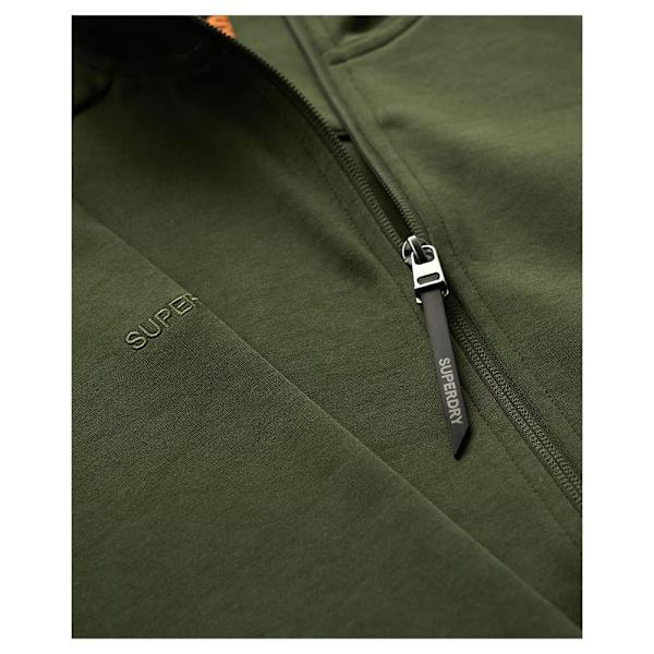Superdry Tech Sweatshirt Med Lynlås Grøn 2XL Mand