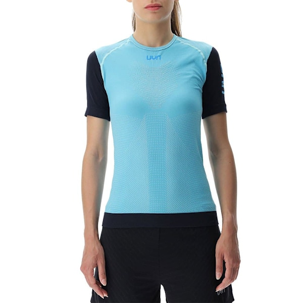 Uyn Kortärmad T-shirt Running Pb42 Blå XL Kvinna