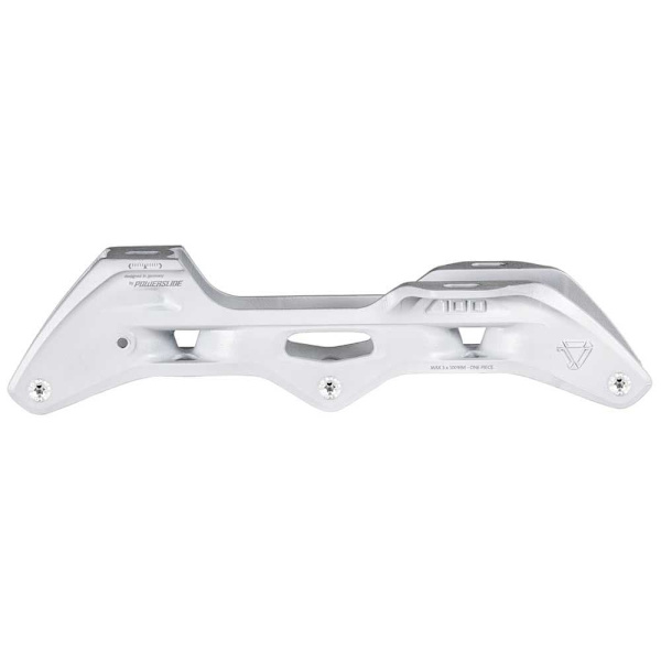 Powerslide Elite Casted Aluminium Trinity Frame Vit 255 mm