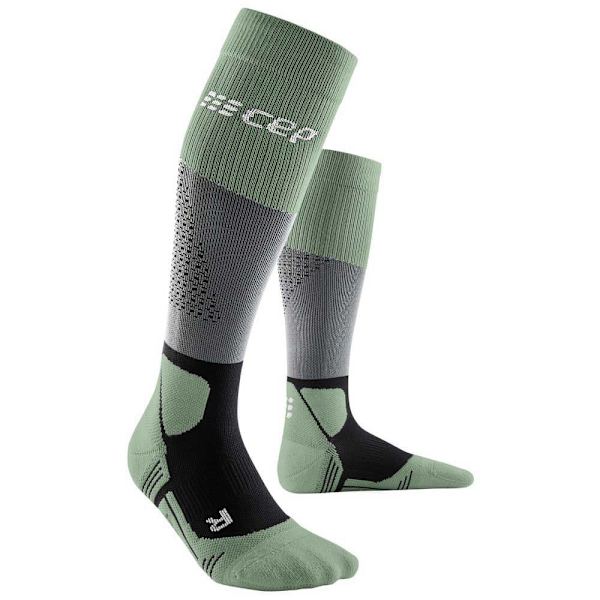Cep Max Cushion Lange Sokker Grøn EU 39-44 Kvinde