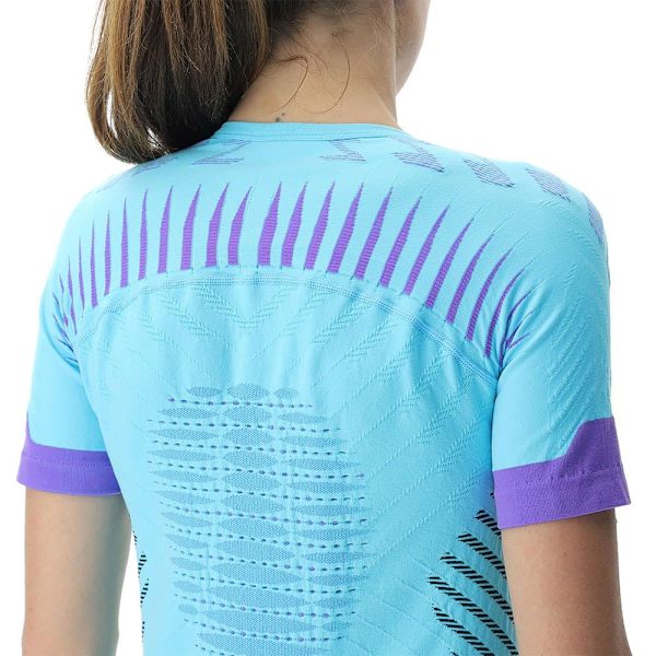 Uyn Lyhythihainen T-paita Running Ultra1 Sininen L Nainen