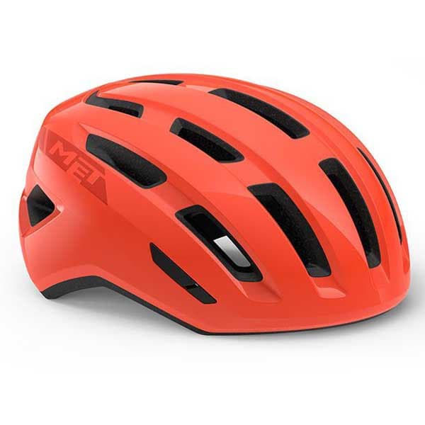 Met Miles Mips Hjelm Orange M-L