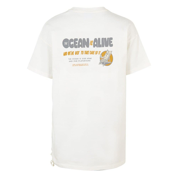 O´neill Kortärmad T-shirt Stream Adjustable Vit M Kvinna