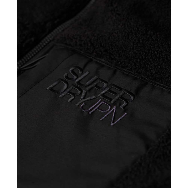Superdry Relaxed Fleece Trekker Takki Musta L Mies