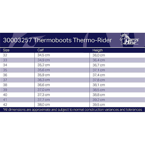 Harry´s Horse Rider Thermo Støvler Sort EU 36