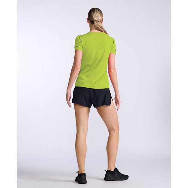 2xu Kortærmet T-shirt Light Speed Tech Gul M Kvinde