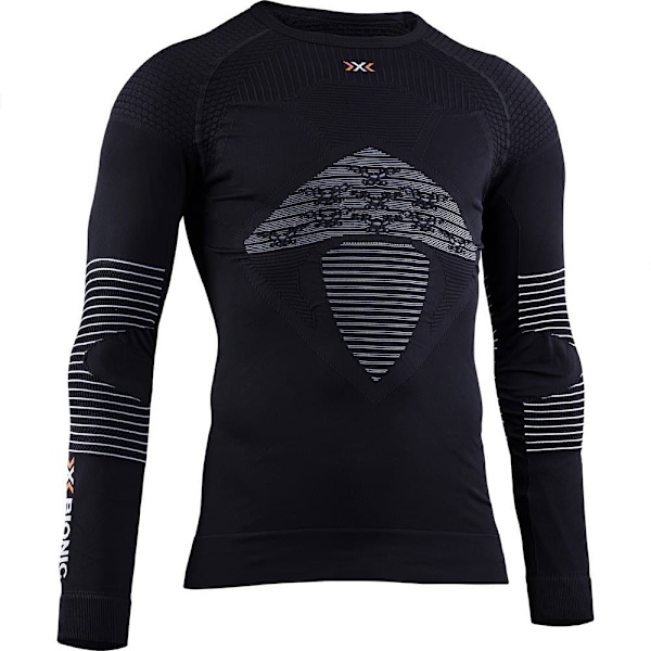 X-bionic Langærmet T-shirt Energizer 4.0 Sort 2XL Mand