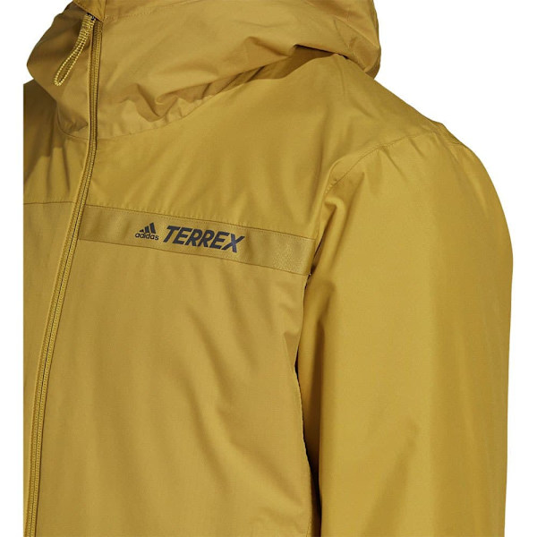 Adidas Jakke Terrex Multi Rain.rdy Primegreen Insulated 2l Rain Brun L Mand