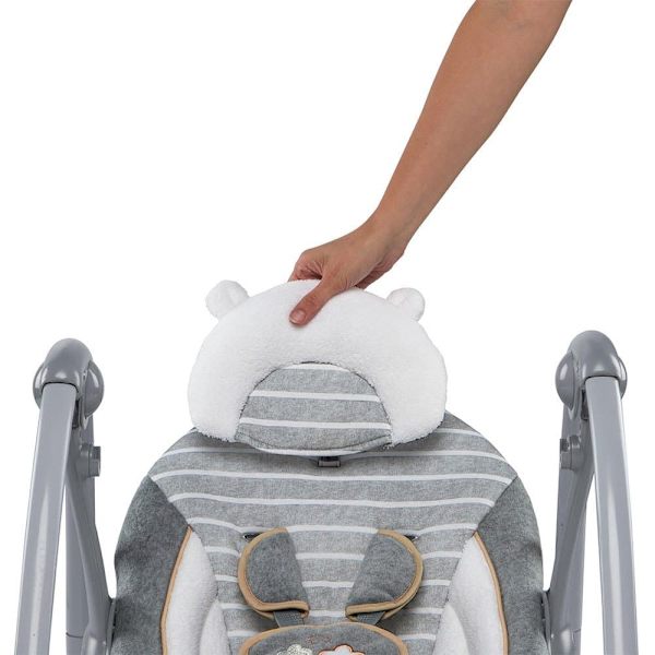 Ingenuity Hængekøje Swing´n Go Bella Teddy™ Grå