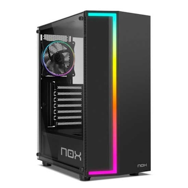 Nox Tornfodral Med Fönster Infinity Gamma Argb Svart