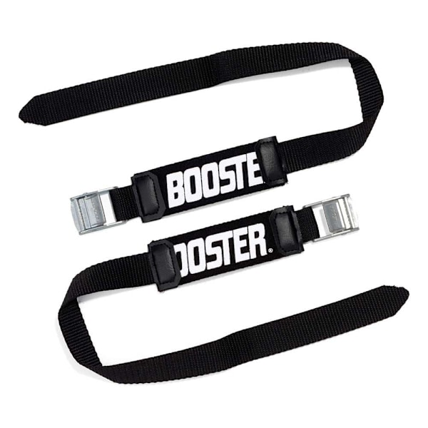 Booster Straps Ungdoms Skistropper Sort