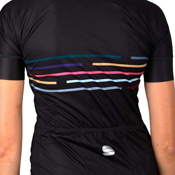 Sportful Kortærmet Jersey Velodrome Sort S Kvinde