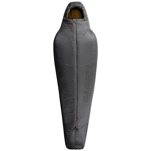 Mammut Makuupussi Perform Fiber -7ºc Harmaa Long / Central Zipper