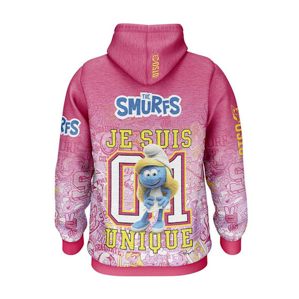 Otso Luvtröja Smurfs Hugs Rosa 2XS Man