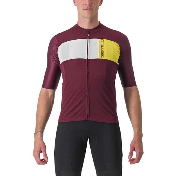 Castelli Lyhythihainen Jersey Prologo 7 Punainen M Mies