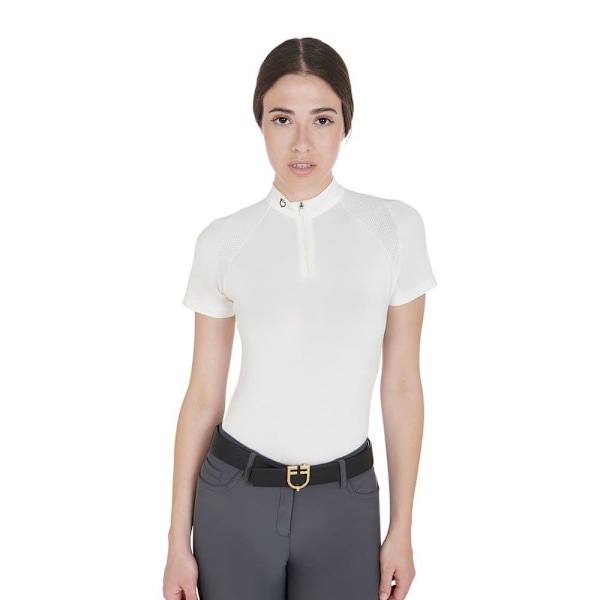 Equestro Technical Zip Kortärmad Polotröja  L