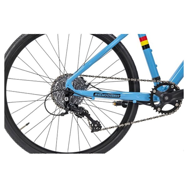 Bemoov R26 24´´ Cs-h100 10s 2024 Gravelpyörä Hopeinen 10-16 Years Poika