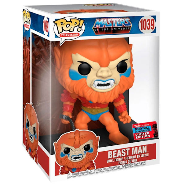Funko Pop Masters Of The Universe Beast Man Exclusive 25cm Flerfärgad