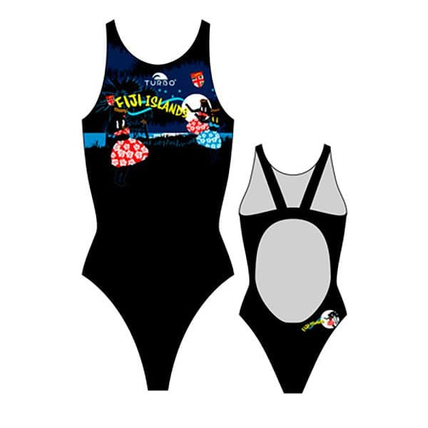 Turbo Badedragt Fidji Island Pro Resist Sort S Kvinde