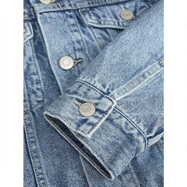 Jack & Jones Jeansjacka Melina Regular Fit Blå XS Kvinna