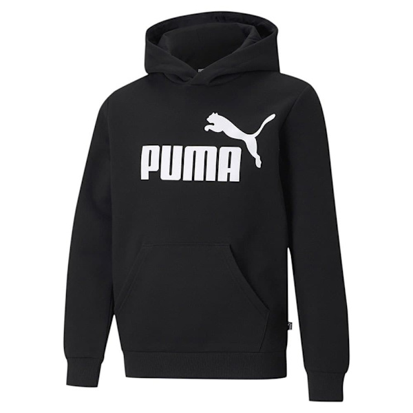 Puma Logotyp Essential Big Svart 4-5 Years Pojke