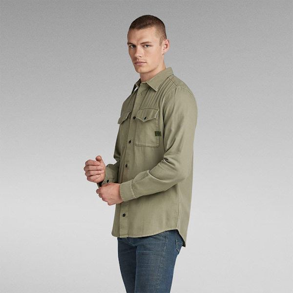 G-star Pitkähihainen Paita Marine Beige XS Mies