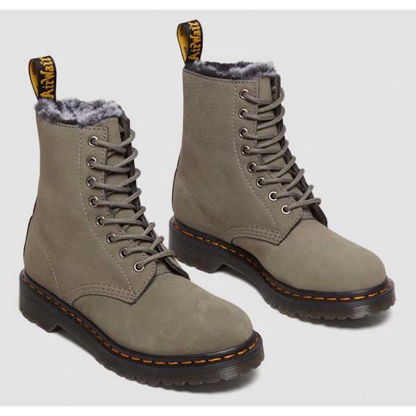 Dr Martens 1460 Serena Wp Støvler Grå EU 36 Kvinde