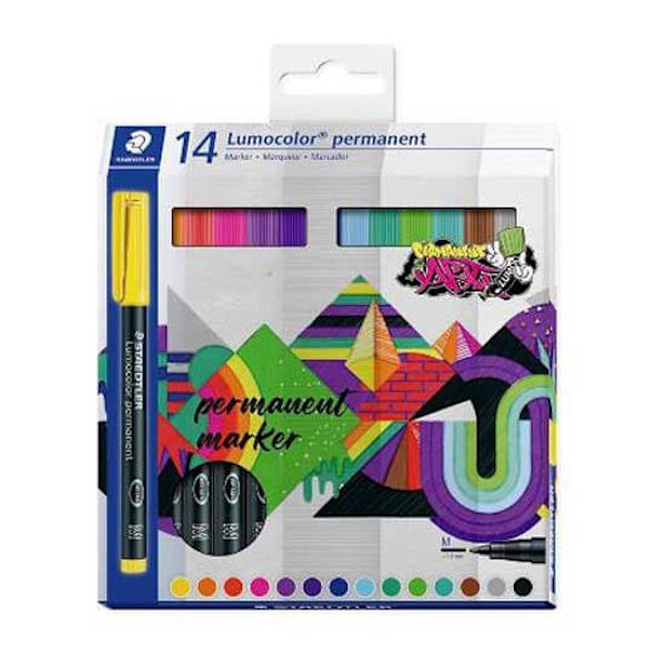 Staedtler Lumocolor 317 Tuscher 14 Enheder