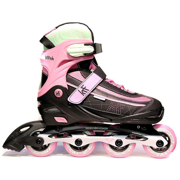 Krf Rullskridskor Vipink Svart,Rosa EU 38-41