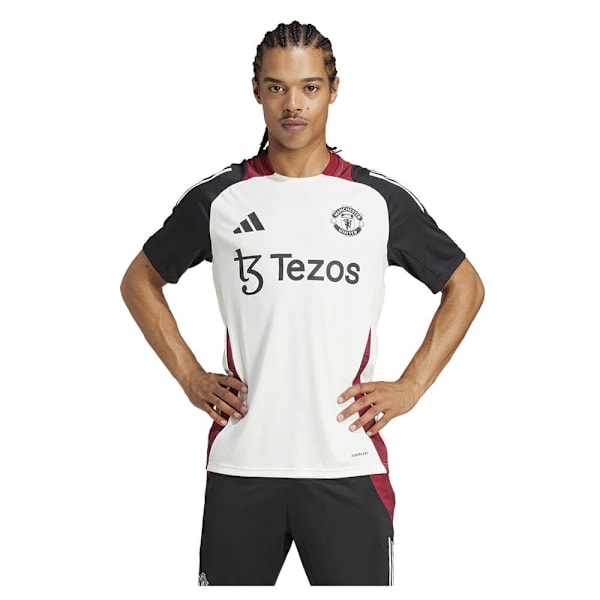 Adidas Manchester United 24/25 Tiro Träning T-shirt Med Korta ärmar  M