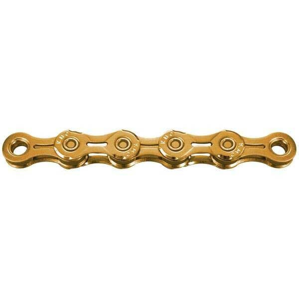 Kmc X11el Ti-n Waxed Kedja Guld 118 Links / 11s