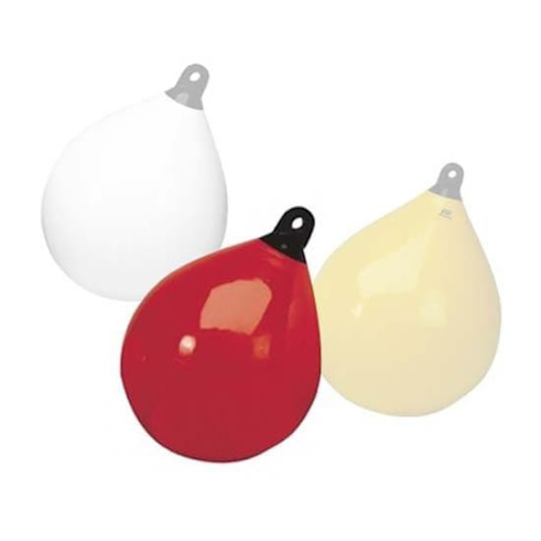 Plastimo Spherical Fender With Black Eye Keltainen,Punainen,Valkoinen 550 x 550 x 730 mm