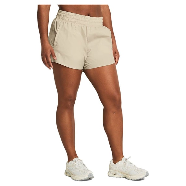 Under Armour Shortsit Vanish 3´´ Crinkle Beige XS Nainen
