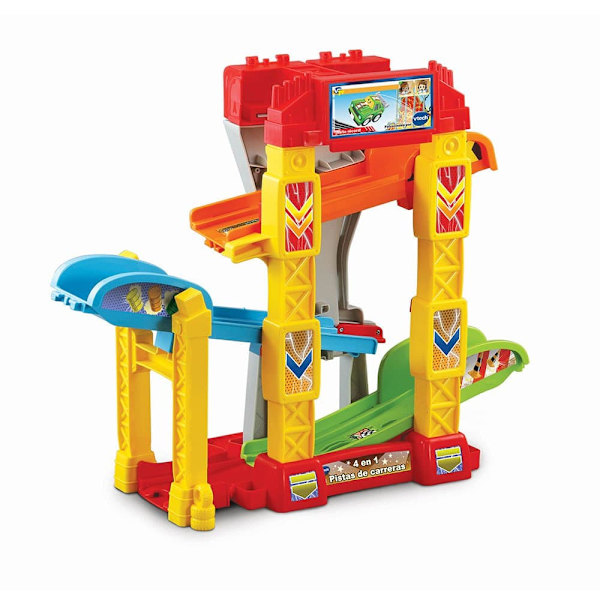 Vtech På Ttb 4 1 Tävlings Spår (simon De Konkurrens Bil) Guld