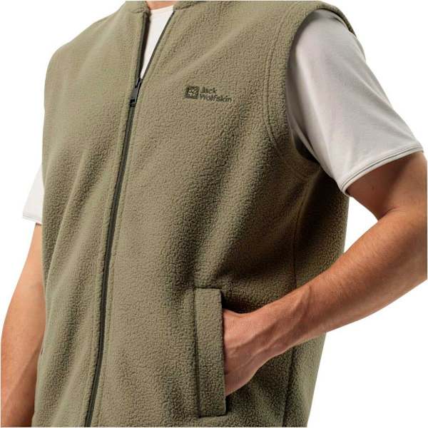 Jack Wolfskin Light Curl Väst Brun 3XL Man