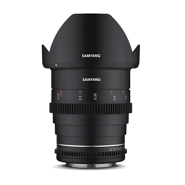 Samyang Mf 24 Mm T1.5 Vdslr Mk2 Canon Rf Kameralinse Sort