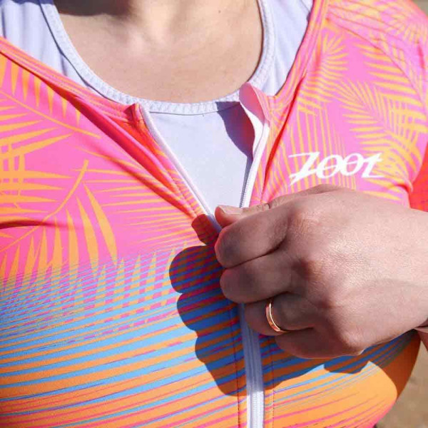 Zoot Kortærmet Trisuit Ltd Athena Tri Aero Plus Size  S Kvinde