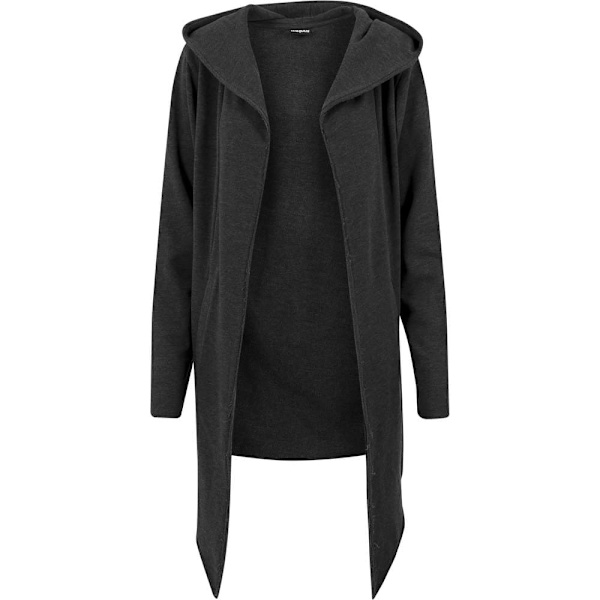 Urban Classics Lang Cardiganjakke Med Hætte Brun M Mand